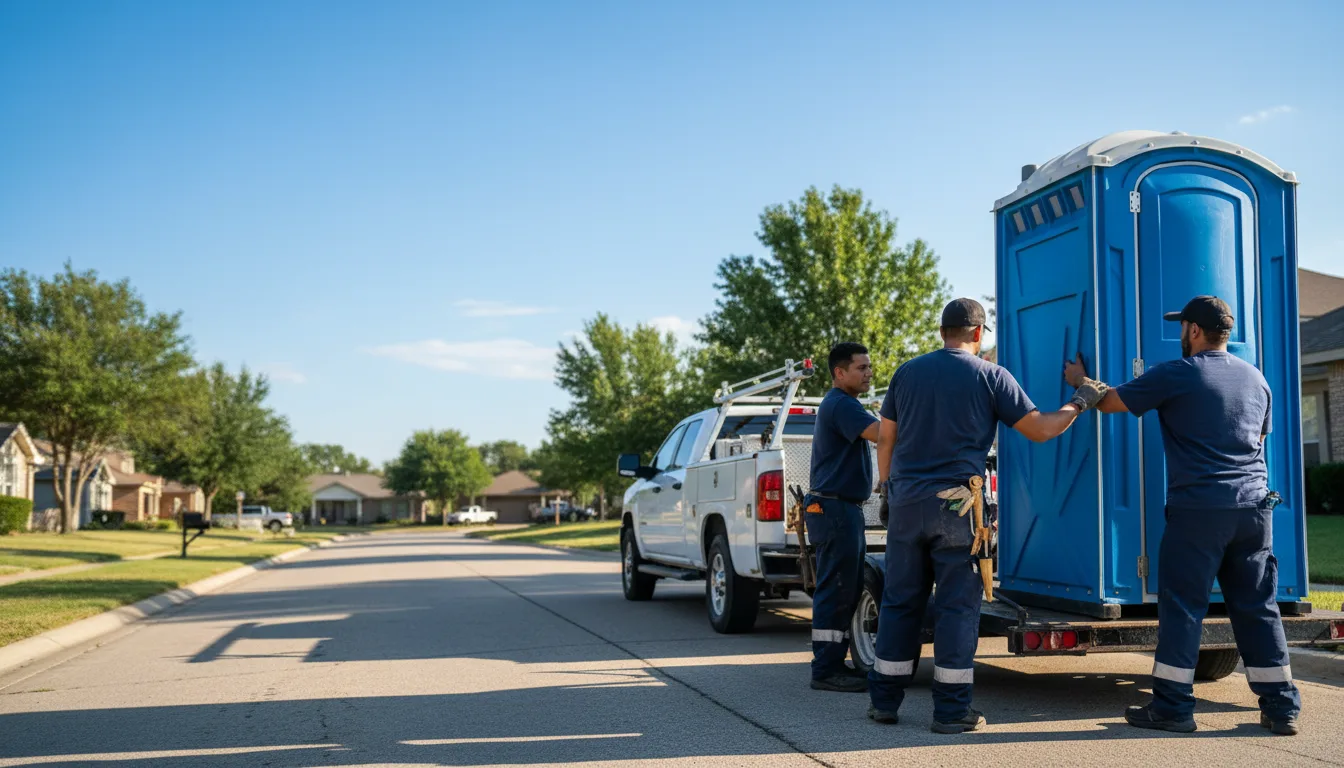 Portable Toilet Rental in Dysart, PA near me
